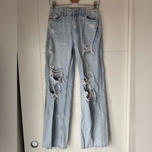 Bershka 90s Wide Leg Denim